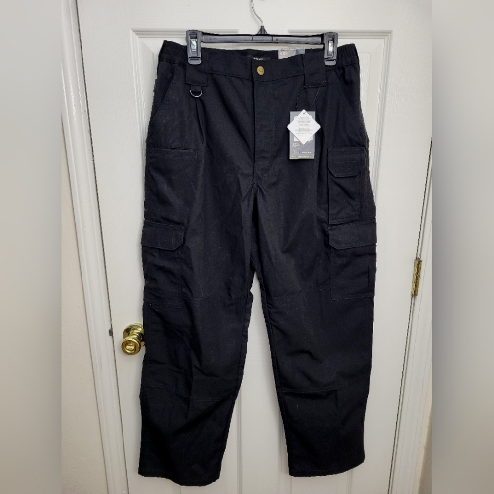 NWT Men's 5.11 tactical pants 34x30. Black